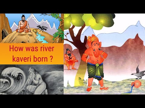 How was river kaveri born ? Lord Ganesha Short Stories For Children in English.