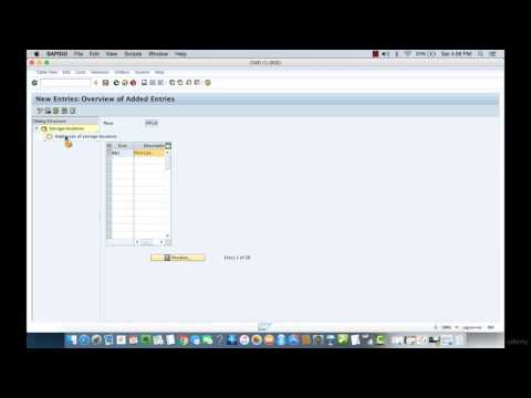 How to Create a Storage Location in SAP