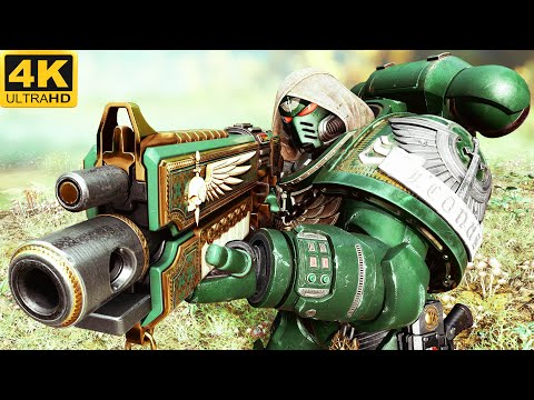 NEW ABSOLUTE DIFFICULTY: Dark Angel vs Tyranids - Warhammer 40k: Space Marine 2 (4K UltraHD)