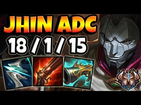 Jhin vs Zeri ADC / KR Challenger/ Patch 12.2 / Season 12 [ 18 / 1 / 15 ] ✅