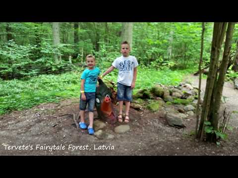 Tervete's Fairytale forest, Latvia, best moments