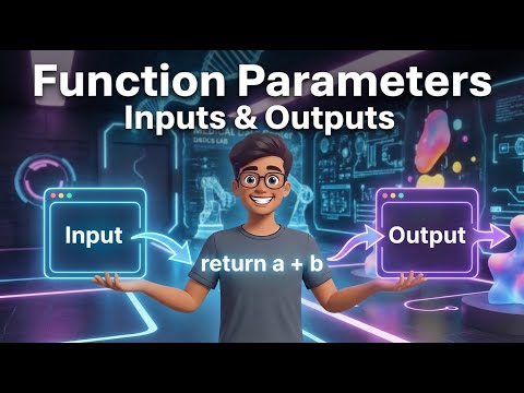 Episode 10 Function Parameters Return Values Explained Beginner Coding