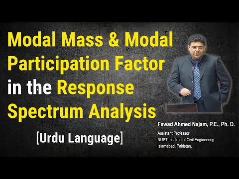 Modal Mass & Modal Participation Factor in the Response Spectrum Analysis