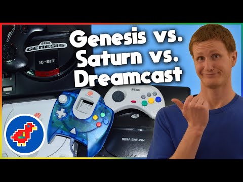 Sega Genesis vs. Sega Saturn vs. Sega Dreamcast - Retro Bird
