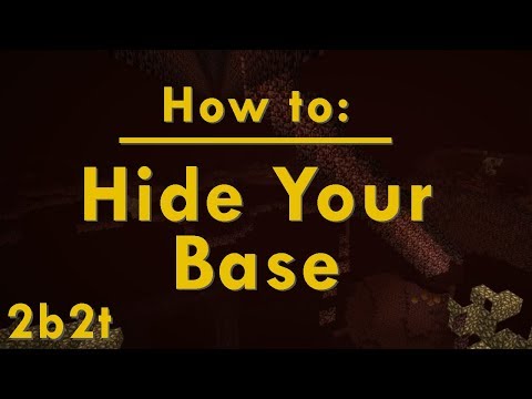 2b2t - How to Hide Your Base