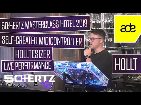 50HERTZ: Hollt - The selfmade Midi Controller "Holltesizer" explained (ADE 2019)