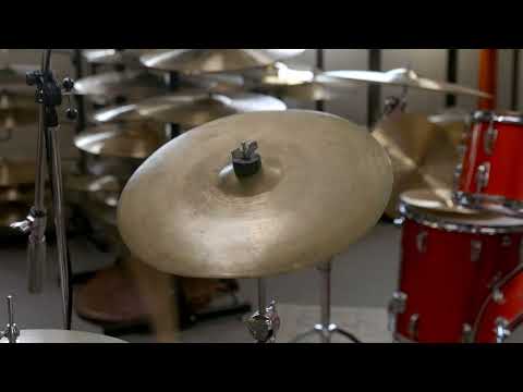 1950s Zildjian 16" A Trans Stamp Crash Cymbal 1047g image 7