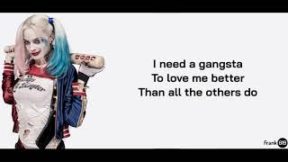 Kehlani - Gangsta 🎵 (Lyric) from Suicide Squad | The Album