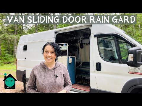 Van Sliding Door Rain Gutter
