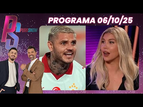 PURO SHOW - PROGRAMA 06/10/25 - NO HAY RESPIRO: SIGUE EL FUEGO CRUZADO ENTRE ICARDI Y WANDA NARA