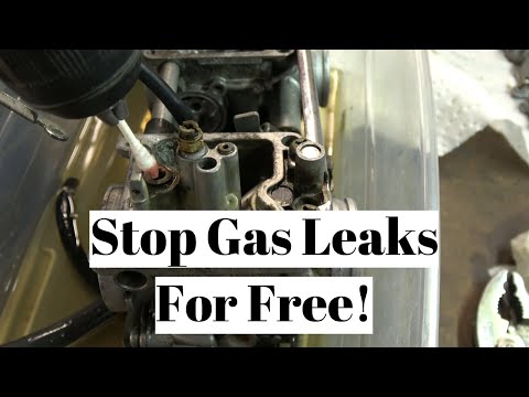 How to Make Float Needle Seal Again | Stop Gas Leaks