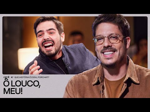 João Silva conta as AVENTURAS em viagem com seu pai, O FAUSTÃO!| Que História É Essa, Porchat? | GNT