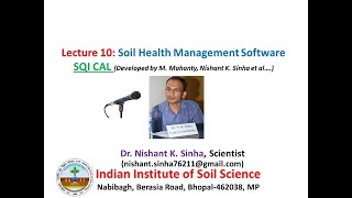 SQI CAL: Soil quality index calculation: Soil quality index software by Mohanty and Sinha  et al