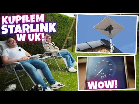 BENEFICIARZ: KUPIŁEM STARLINK - KRÓLA INTERNETÓW NA BRYTYJSKIEJ WSI.