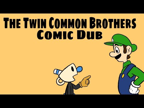 A Cuphead and Mario Crossover Comic Dub: The Twin Common Brothers FT: @DaneSpurrell