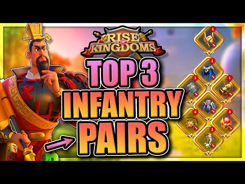 Die 3 besten Paare, Talente und Formationen [Legendäre Infanteriekommandanten] Rise of Kingdoms J...