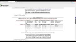 Filling Out Student Information
