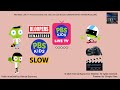PBS KIDS LIVE TV Announcements Del Dee And Dot Bloopers REMASTERED VERSION SLOW