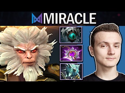 Monkey King Dota 2 Gameplay Nigma.Miracle with 25 Kills and Nullifier - TI12