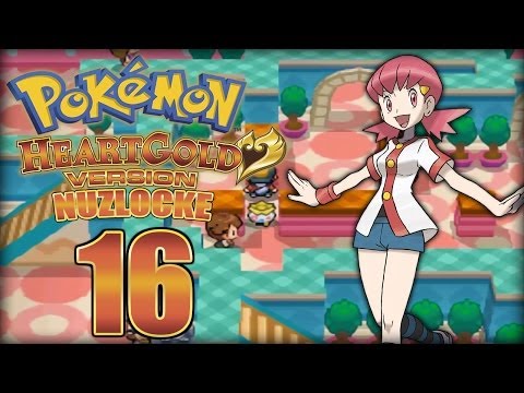 Let's Play Pokemon Heart Gold Randomizer - [Nuzlocke/HD] - Part 16: Arenaleiterin Bianka!