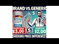 Brand Vs Generic Drugs Shocking Price Differences You Need To Know