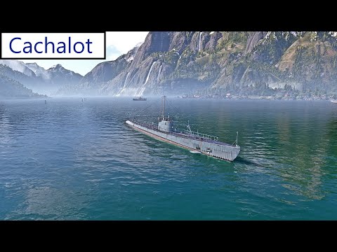 World of Warships mit A #809 Die letzte Runde mit Cachalot German/Deutsch-Gameplay