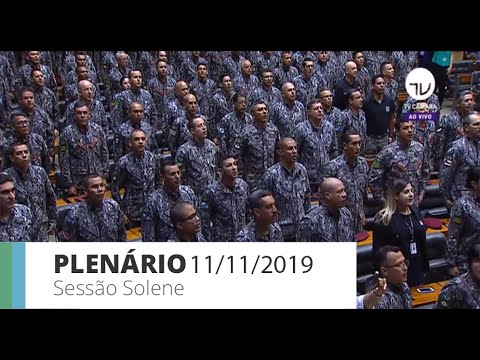 Plenário - Homenagem à Força Nacional de Segurança - 11/11/19 - 09:28