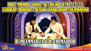 Download lagu DUET MERDU | H. MUAMMAR ZA & H. CHUMAIDI H | SURAT AL- AHZAB AYAT 21-22 mp3