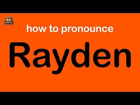 how to pronounce Rayden correctly