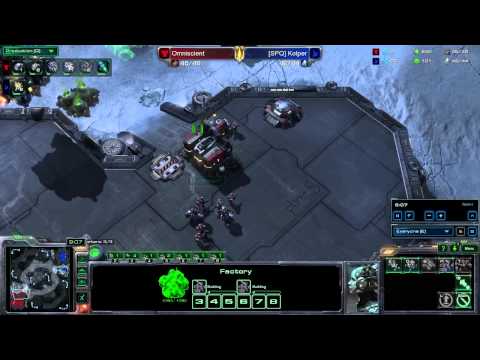 SeKo Starcraft - Platinum League SC2 HOTS - Proxy Widowmine Rush Strategy