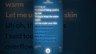 Soap - Melanie Martinez #lyrics #spotify #fyp #melaniemartinez #soap