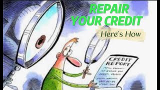Step by step learn to read and work on an Experian credit report...