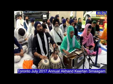 009 Toronto July 2017 - Sunday AM - SundayAM Bhai Inderpal Kaur Jee Amritsar