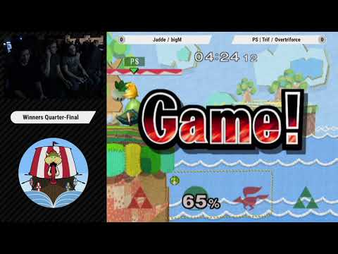 Valhalla III - Jadde & bigM Vs. PS | Trif & Overtriforce - Winners Quarters - Melee Doubles