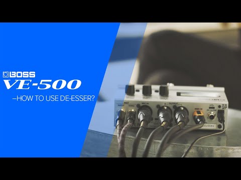 Boss VE-500 Vocal Performer Effects Pedal | Sweetwater Boss VE-500 Vocal Performer Effects Pedal | Sweetwater