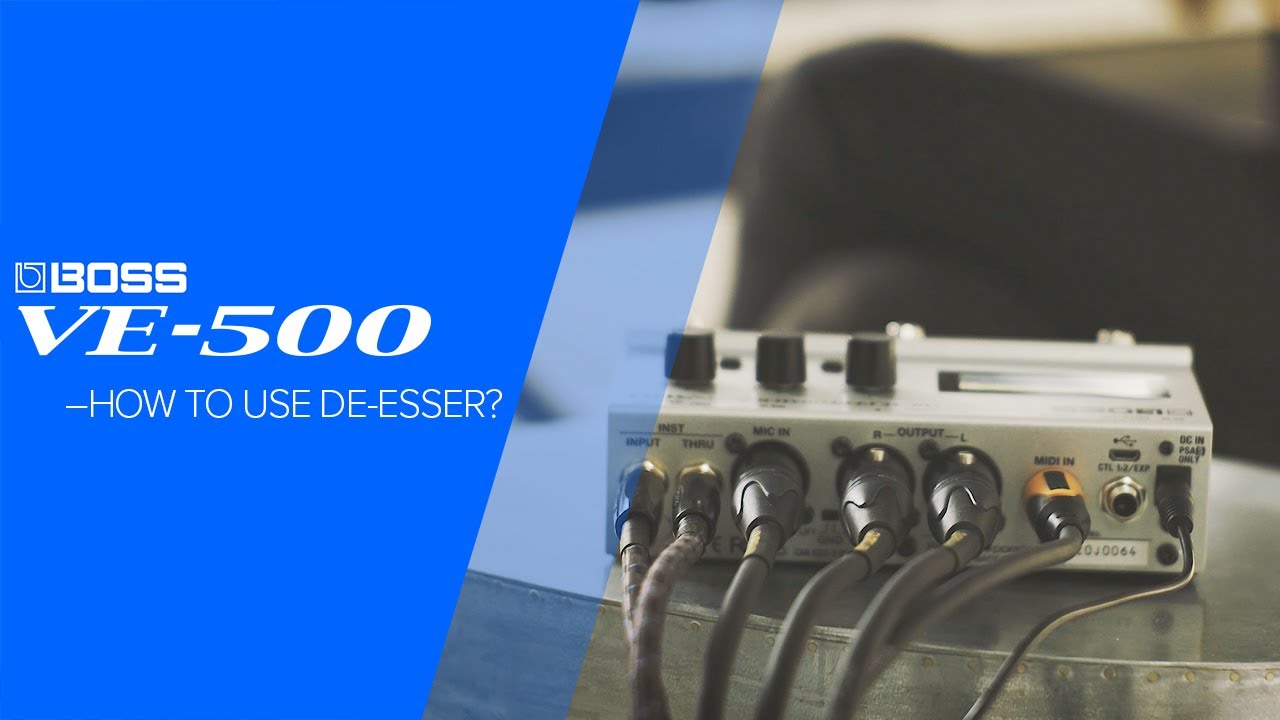 BOSS Processeur d’effets VE-500
