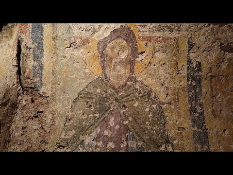 Frescoes of Theotokos Kyriotissa (Kalenderhane Camii Şapel/Freskler) Video