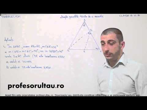 probleme rezolvate drepte paralele - profesorultau.ro