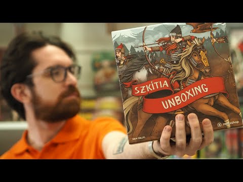 Szkítia fosztogatói társasjáték  UNBOXING - reflexshop