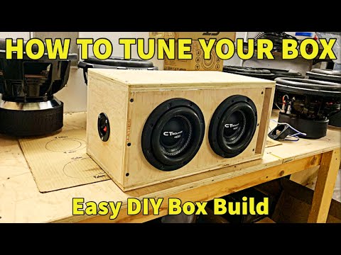 How To Build and Tune a Subwoofer Box With this FREE App! For 2 CT Sounds MESO 6.5s | SubBoxPro.com