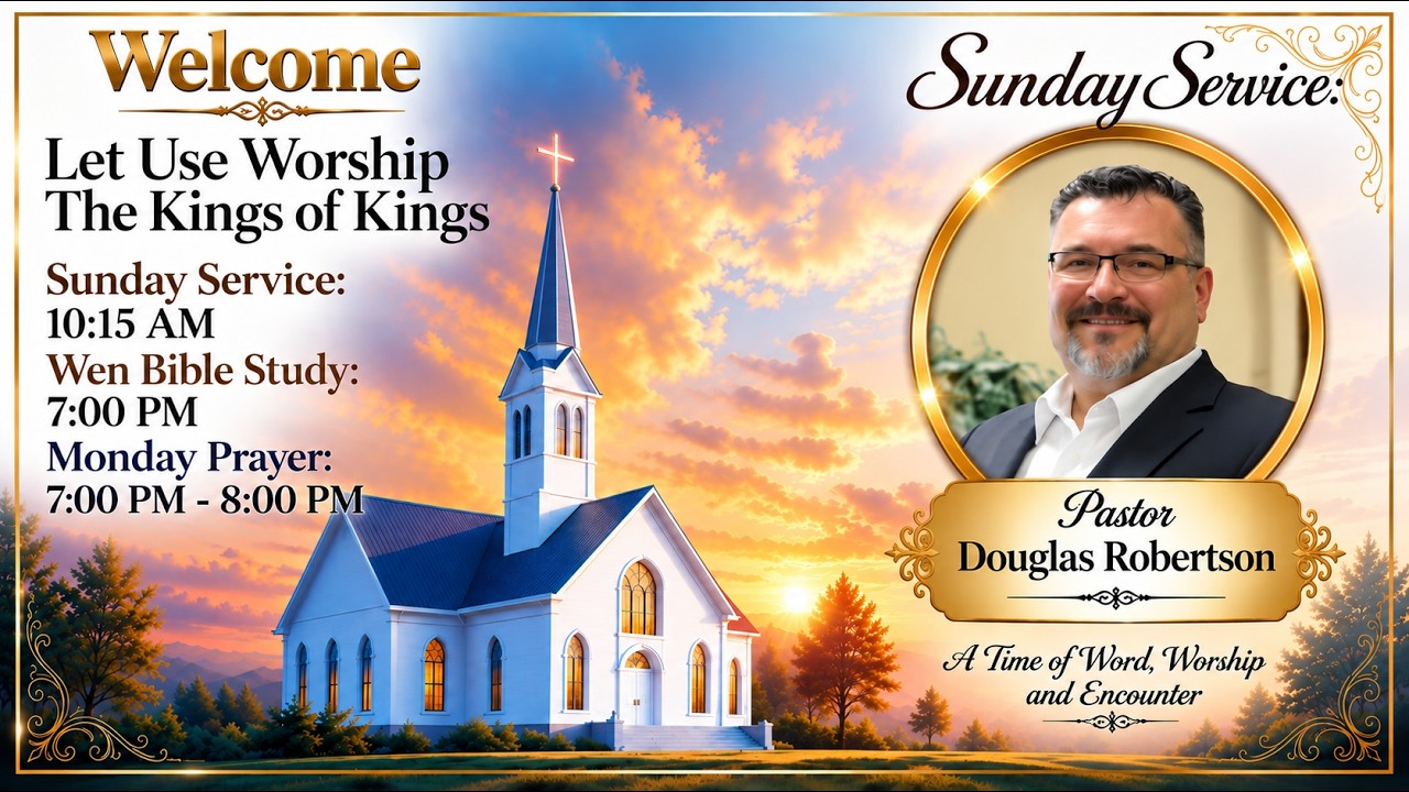 Sun am October 25th 2026 Pastor Douglas Robertson Broken and Bruised