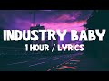 Download Lagu Lil Nas X - Industry Baby ft. Jack Harlow 1 Hour With Lyrics Mp3 Free