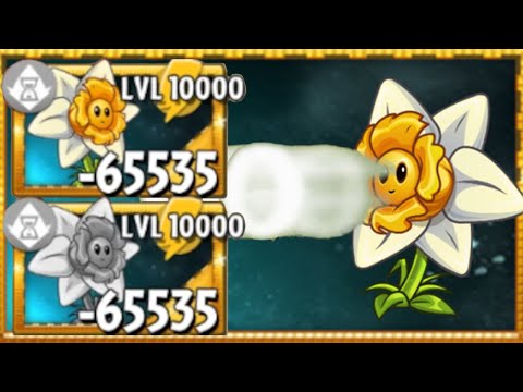 Plants vs Zombies 2 Draftodil Upgraded to Level 10000 PvZ2