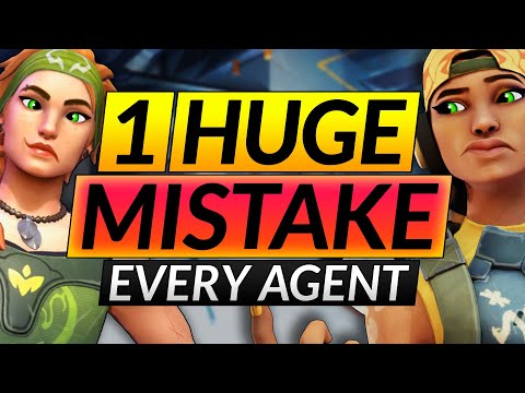 1 WORST MISTAKE on EVERY AGENT Keeping you in LOW ELO: FIX THIS to Rank Up - Valorant Guide