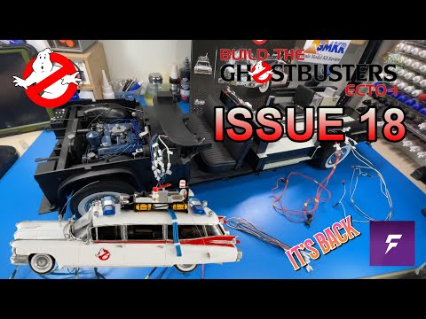 Build the Ghostbusters Ecto-1 Stages 63 - 66 by FanHome
