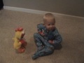 Clay Does The Chicken Dance With Elmo