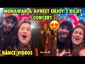 Munawar faruqui & Avneet kaur together enjoy’s Diljit dosanjh Concert in Mumbai