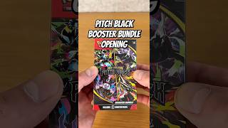 Pitch Black Booster Bundle Opening | Can We Pull a Chase?