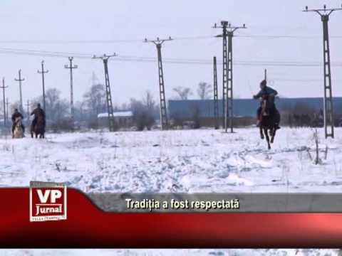 Tradiția a fost respectată