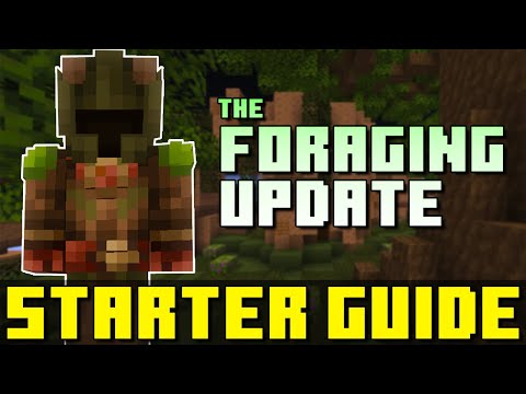The Foraging Update - Easy Beginner's Guide (Hypixel Skyblock Galatea) - YouTube